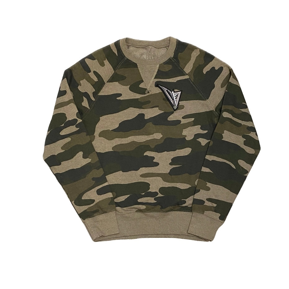 ANGEL Camo Crewneck Sweater