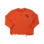 ANGEL Distressed Crewneck Sweater