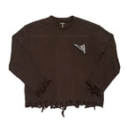 ANGEL Distressed Crewneck Sweater