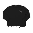 ANGEL Distressed Crewneck Sweater